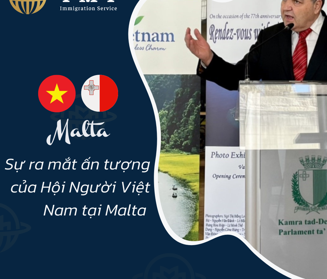 SỰ RA MẮT ẤN TƯỢNG CỦA HỘI NGƯỜI VIỆT NAM TẠI MALTA